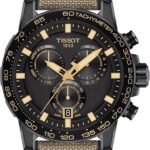Tissot Supersport Chrono, Swiss Quartz Chronograph, 45.5mm, Black Dial, Men's Watch