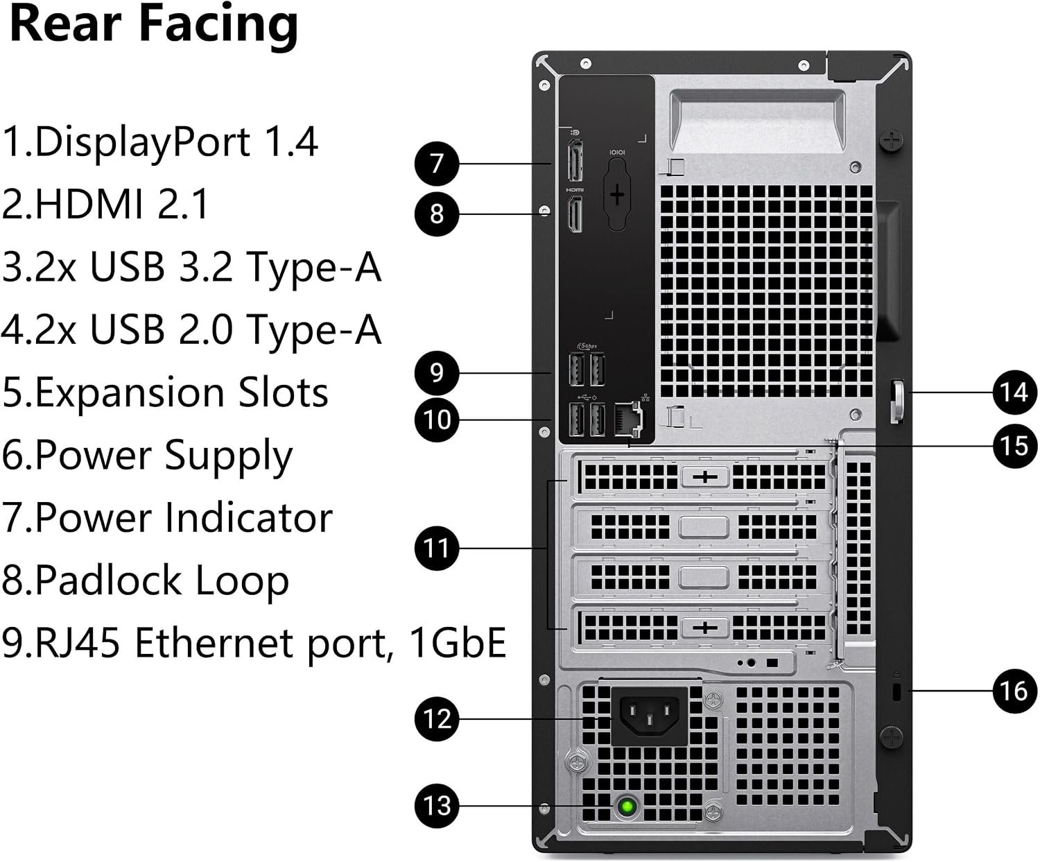 Dell Pro 2026 Desktop Tower 16GB DDR5 RAM 512GB SSD, Windows 11 Pro - Image 3