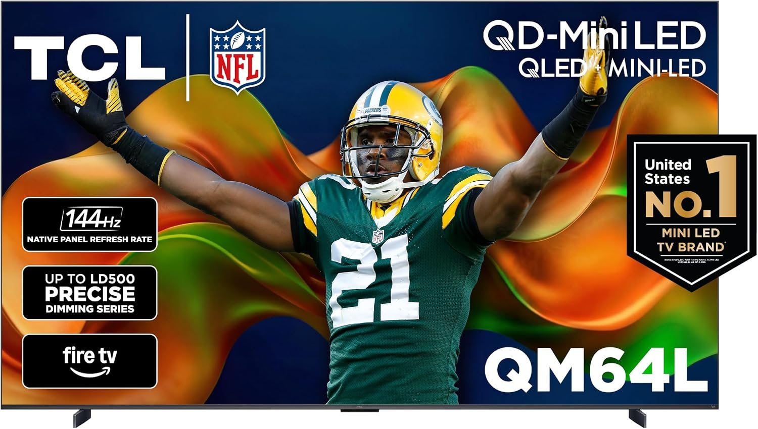 TCL 98" QM64L High Contrast QD-MINI-LED 4K AI Smart Fire TV